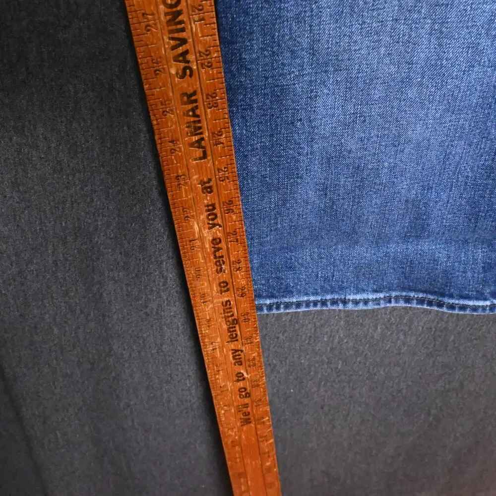 True Religion x Manchester United Men's 40 (38x30) Denim Jeans Red Stitching